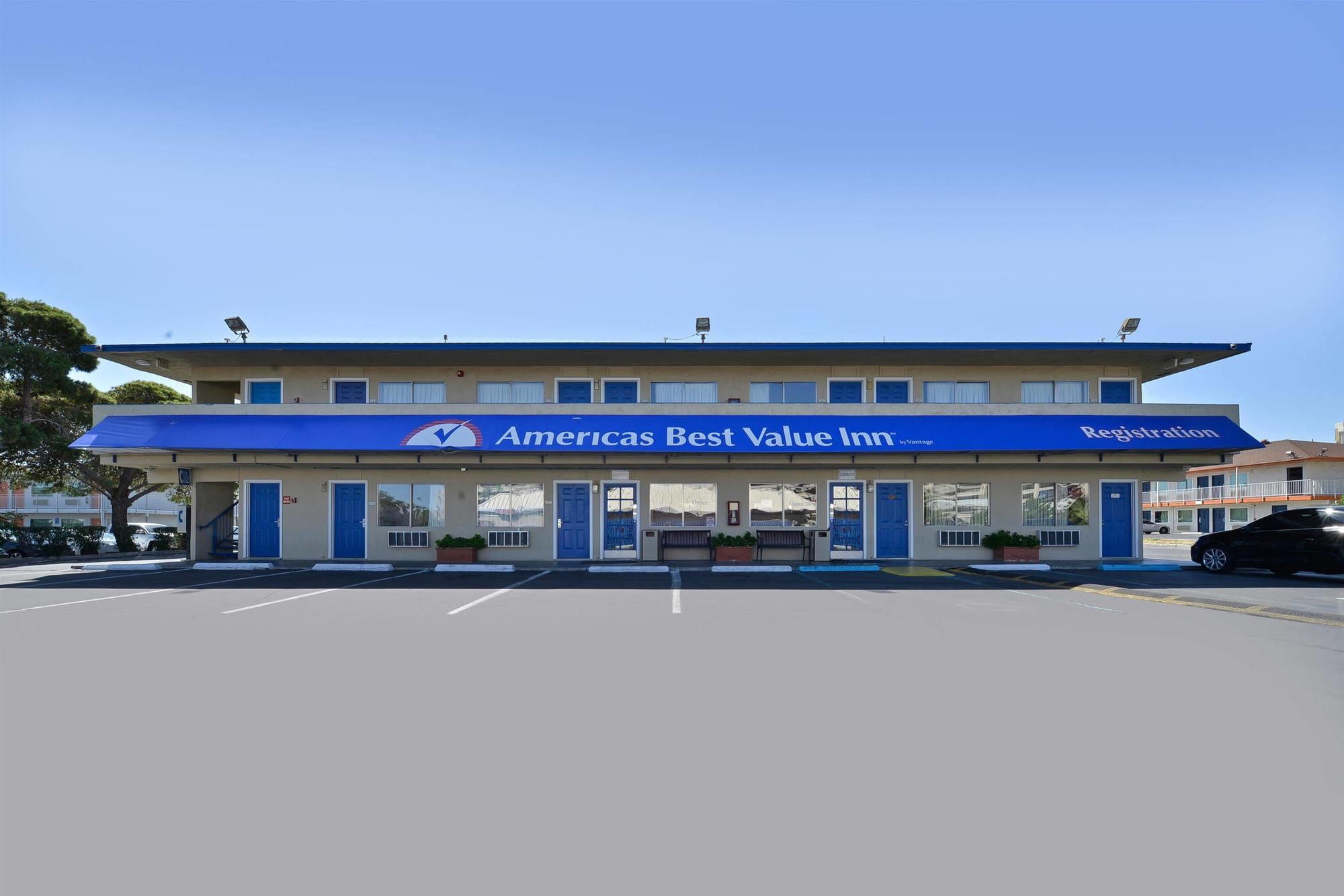Americas Best Value Inn Las Vegas Strip Ngoại thất bức ảnh